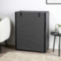 Etagere de rangement tissu gris