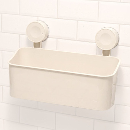 Panier de rangement beige