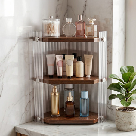 Etagere d'angle rangement