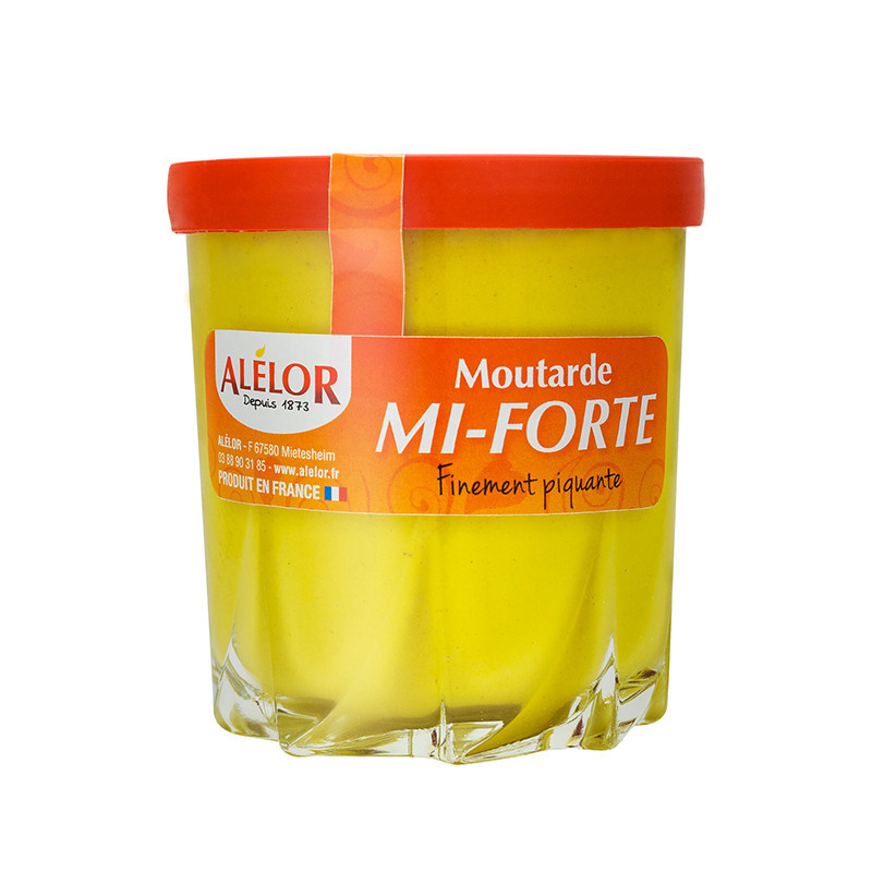 Moutarde mi forte 280g