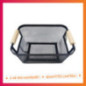 Paniere rangement metal poignees