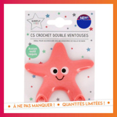 Crochet ventouses animaux marin