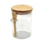 Lot de 2 bocaux avec cuillere