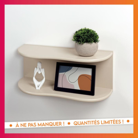 Chevet / etagere col creme