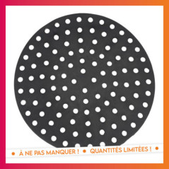 2 tapis d'air fryer rond 19cm