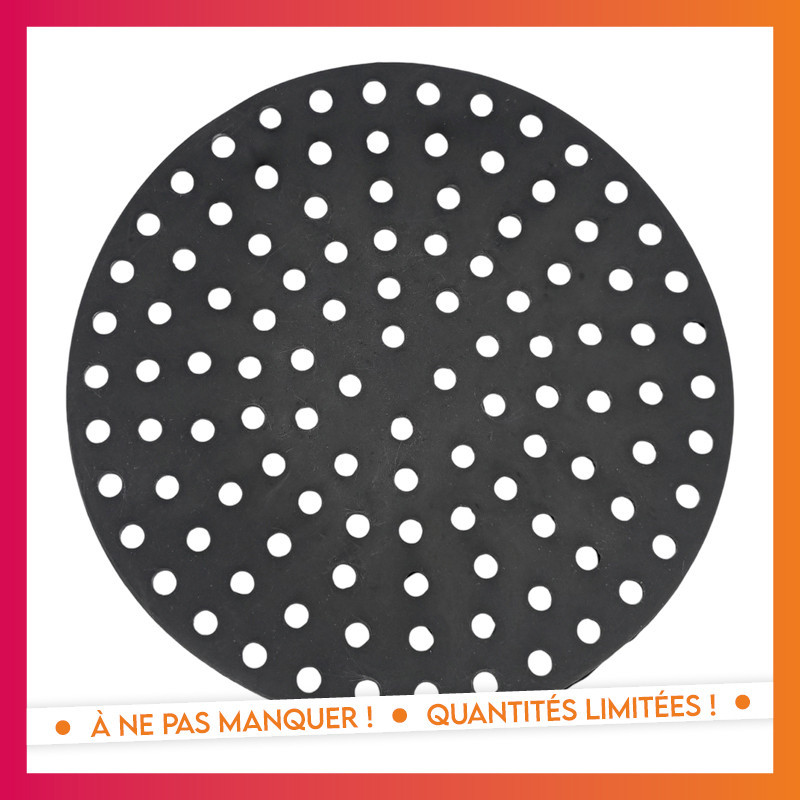 2 tapis d'air fryer rond 19cm