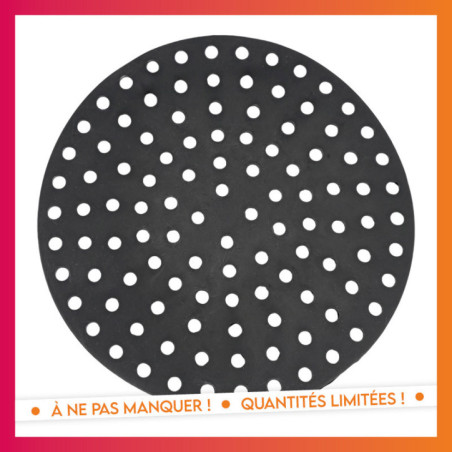 2 tapis d'air fryer rond 19cm