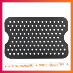 2 tapis d'air fryer 19.5x12cm