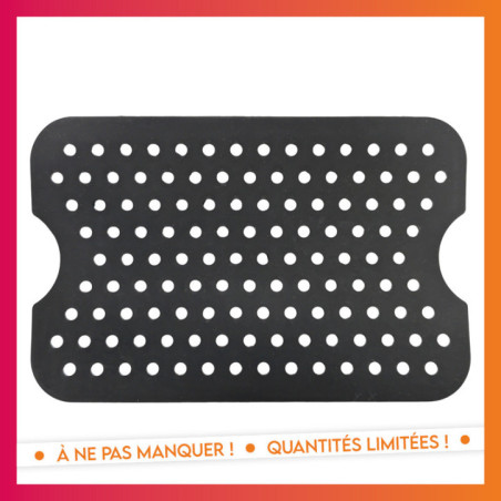 2 tapis d'air fryer 19.5x12cm