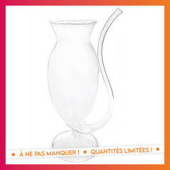 Verre avec paille 2en1 320ml