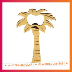Decapsuleur palmier dore