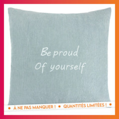 Coussin cotele proud 45x45cm