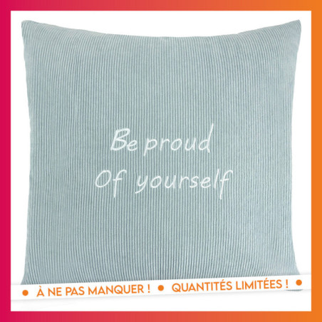Coussin cotele proud 45x45cm