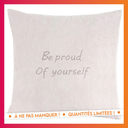 Coussin cotele proud 45x45cm