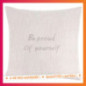 Coussin cotele proud 45x45cm