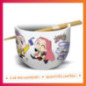 Bol a ramen kpop avec baguettes