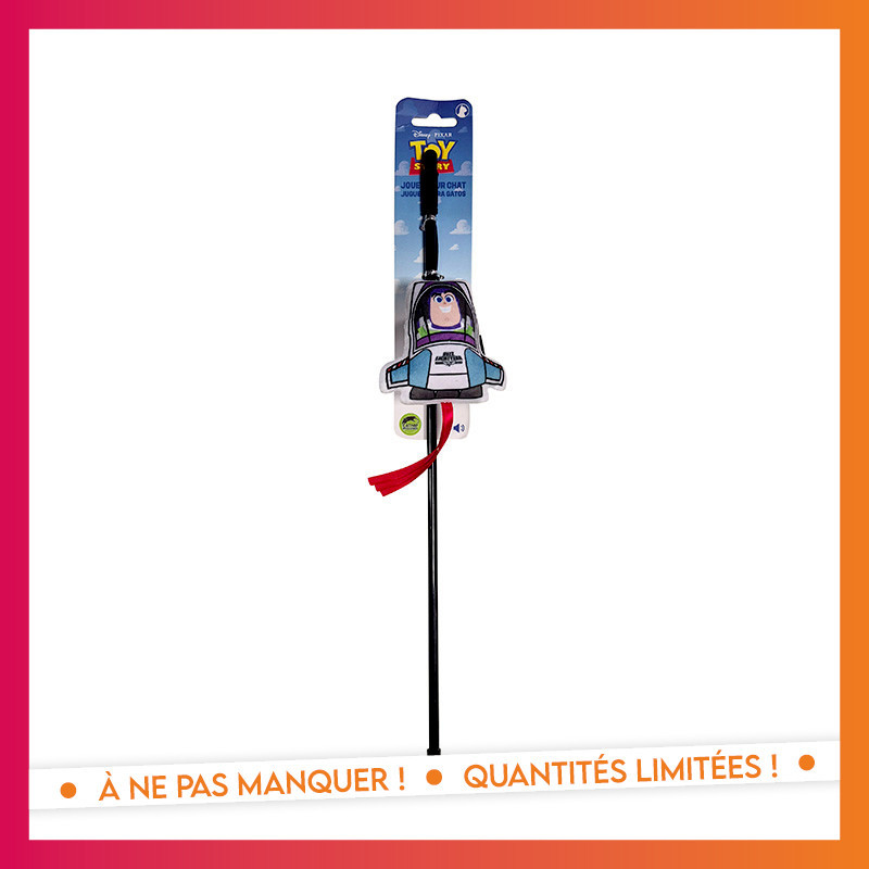 Jouet chat canne a peche