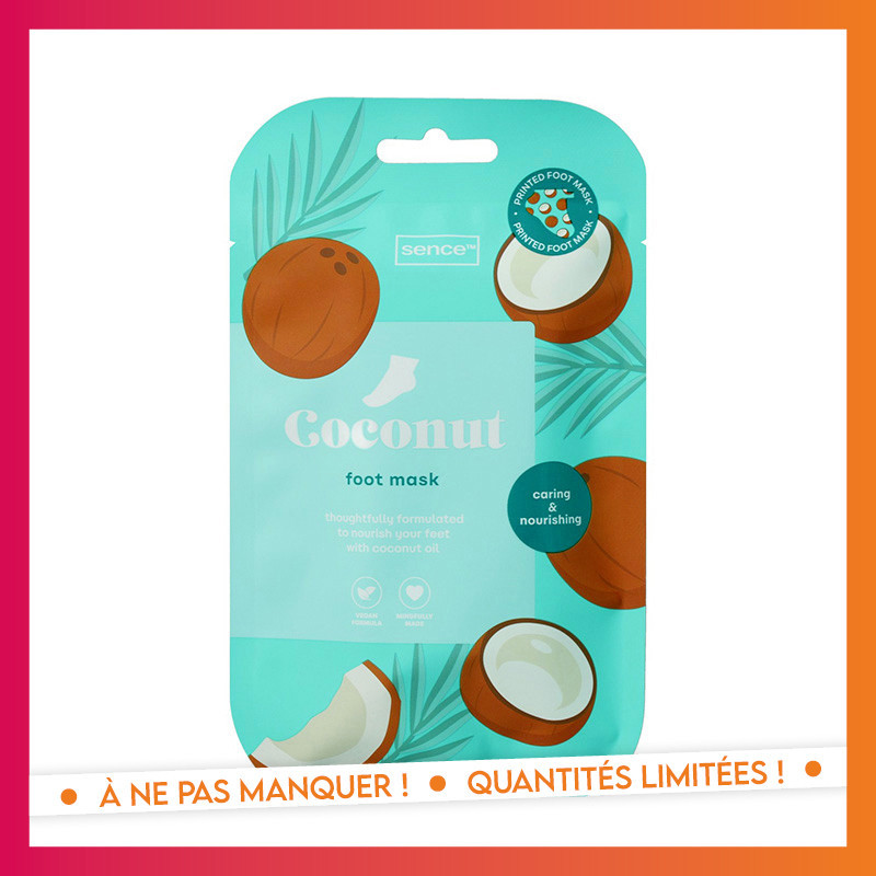 Masque pieds 40ml coconut