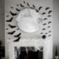 Decoration halloween papier chau