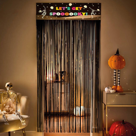 Rideau de porte halloween