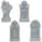 Set de 4 pierres tombales
