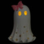 Fantome fille avec nAud led