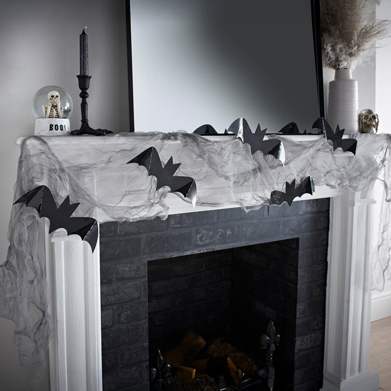 Voile de cheminee chauve souris