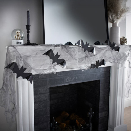 Voile de cheminee chauve souris