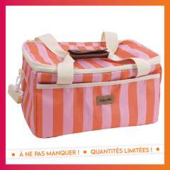Sac fraicheur picnic rayure pola