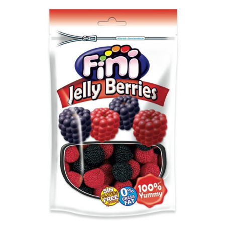Bonbons mures et framboises 165g