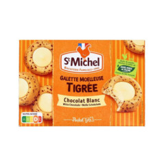 Galettes tigrees coeur blanc