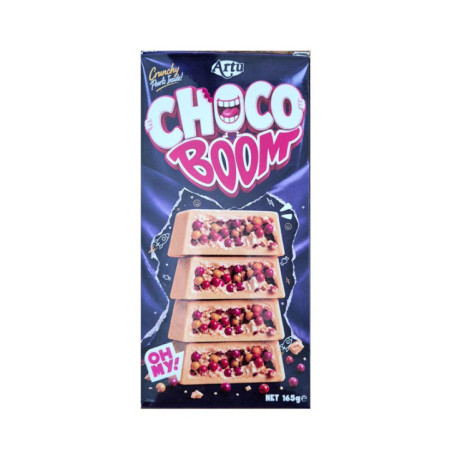 Chocolat blanc fourre billes