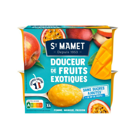 Puree fruits exotiques 380g