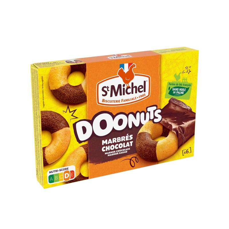 Doonuts marbres chocolat 180g