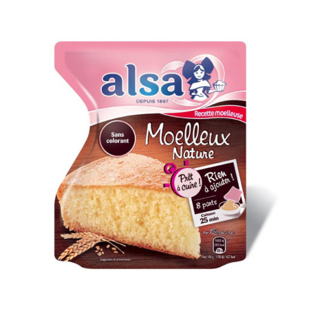 Preparation pour gateau moelleux
