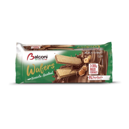 Gauffrettes cacao 3x300g