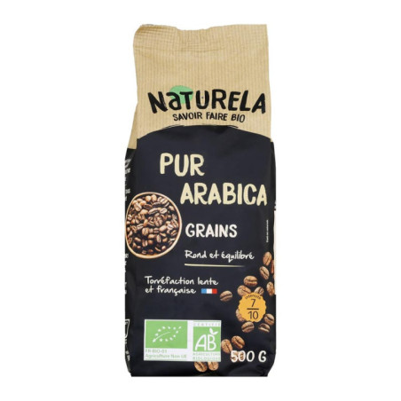 Cafe grain pur arabica 500g