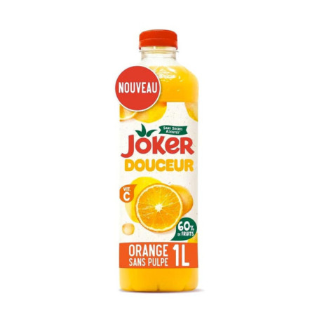 Orange sans pulpe 1l