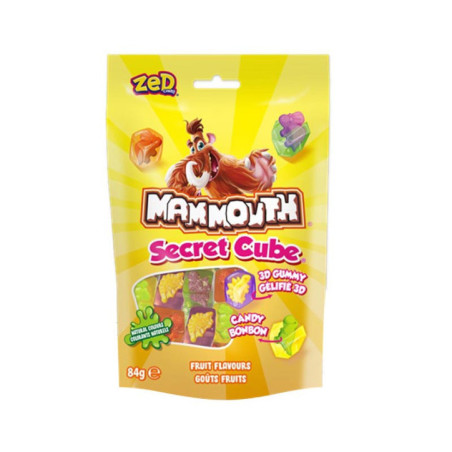 Bonbons mammouth cube 84g