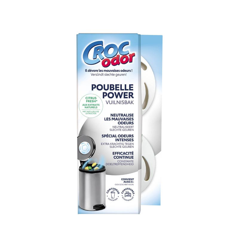Desodorisant poubelle power x2