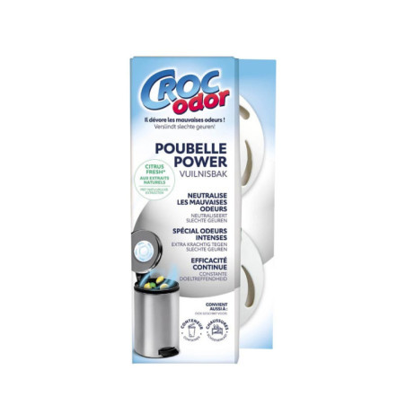 Desodorisant poubelle power x2