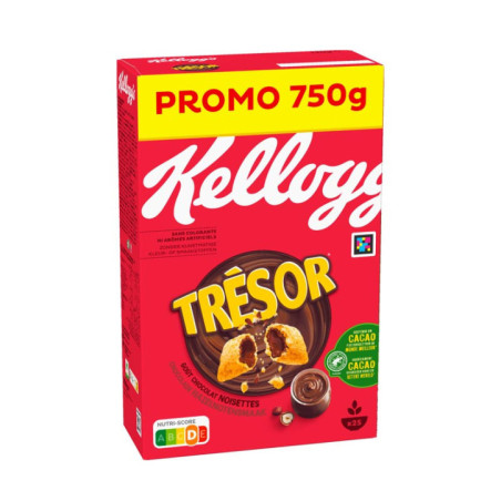 Cereales chocolat noisette 750g
