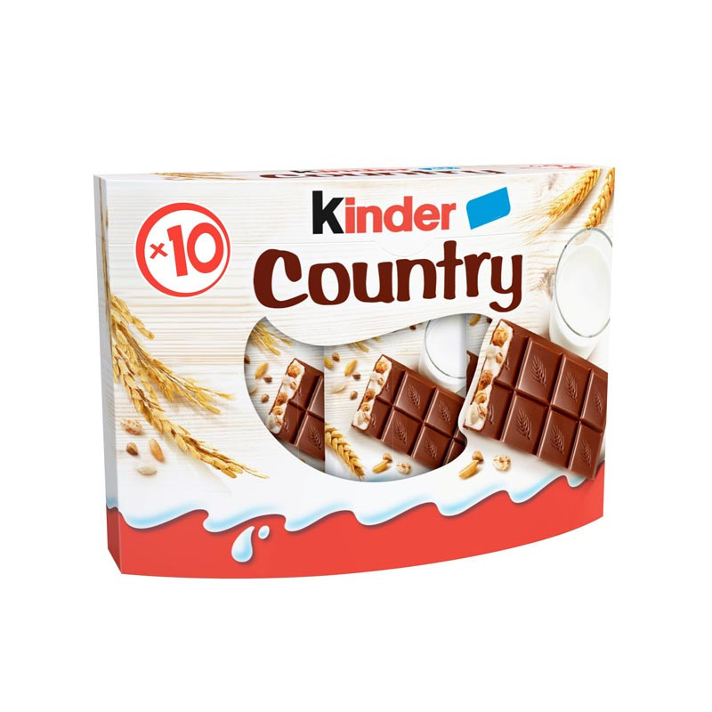 Barre chocolatee country 235g
