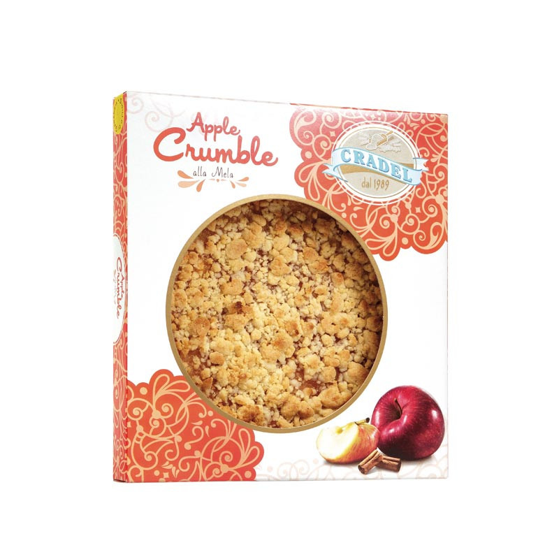 Tarte crumble pomme cannelle