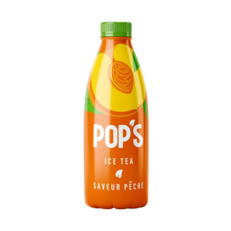 Pops the glace peche 1l
