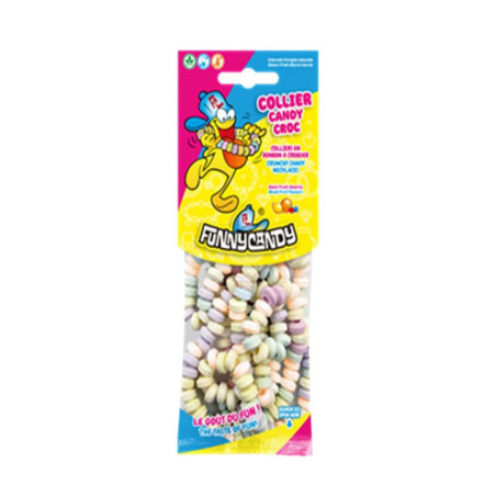 Collier dextrose candy croc 135g