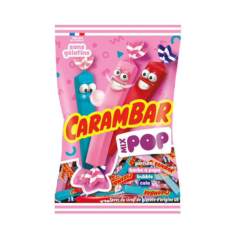 Bonbons cara'pop 380g