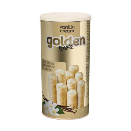 Gaufrettes roulees vanille 250g