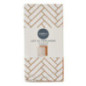 Lot de 2 torchons motif marron