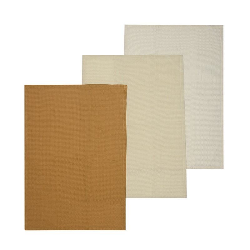 Lot de 3 torchons waffle 45x65cm